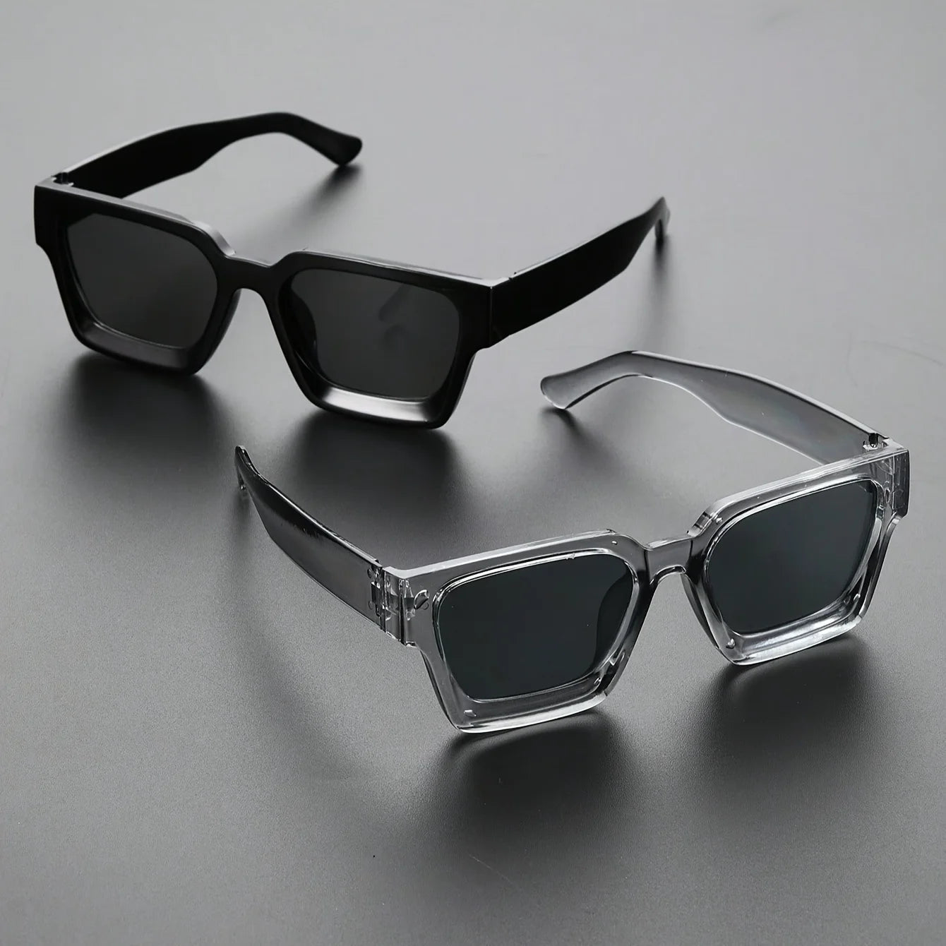 Classic Square Sunglasses - Glowlu