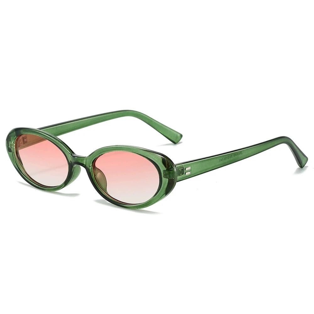 Vintage Oval Sunglasses - Glowlu