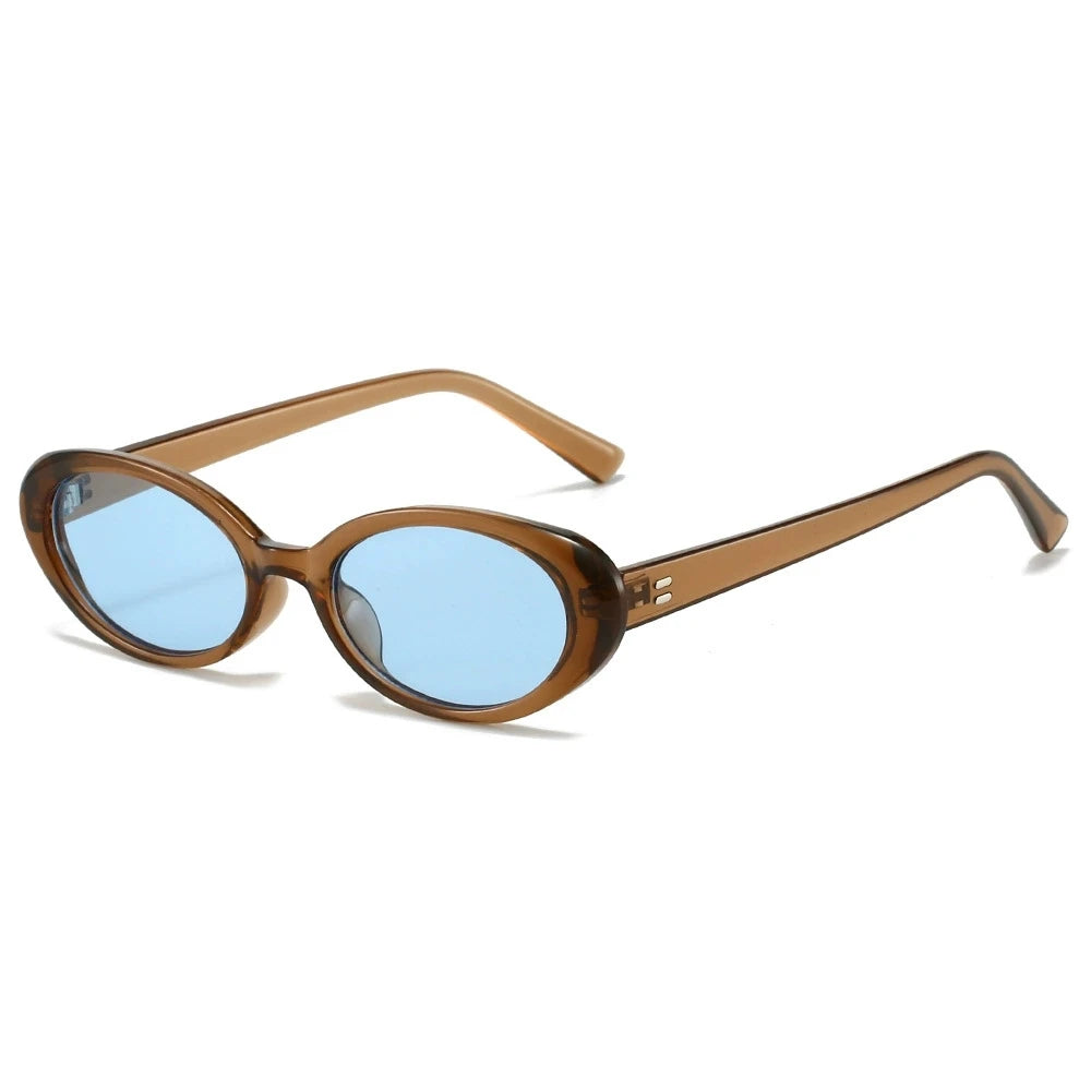 Vintage Oval Sunglasses - Glowlu