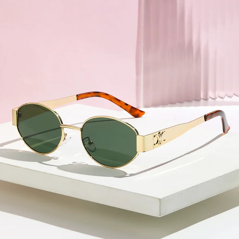 Luxury Oval Sunglasses - Glowlu
