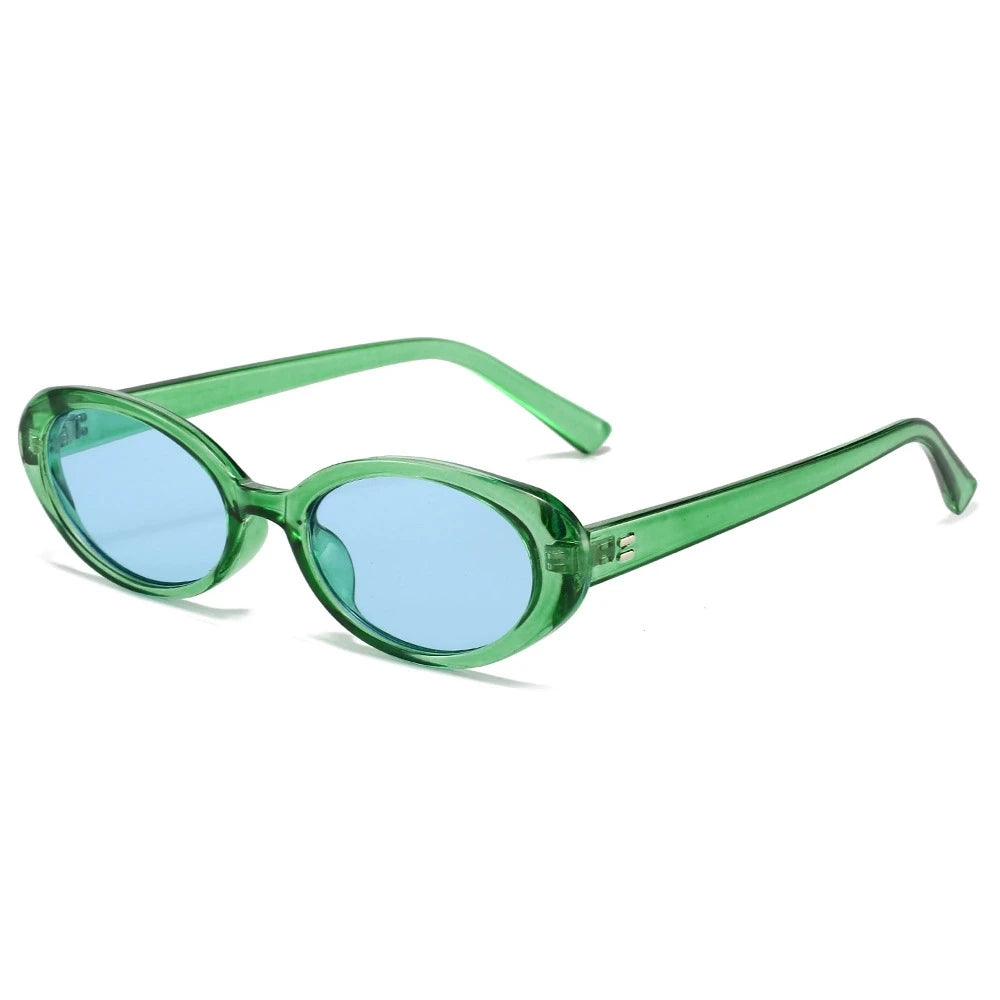 Vintage Oval Sunglasses - Glowlu